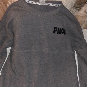 pink/victoria secret crew neck